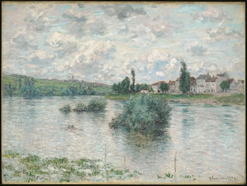 Sekwana w Lavacourt - Claude Monet