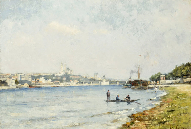 Sekwana, w Passy - Stanislas Lépine