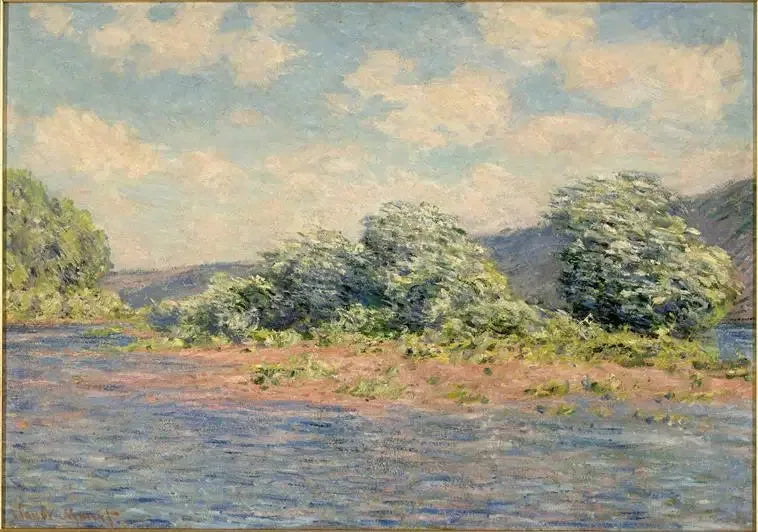 Sekwana w Port-Villez - Claude Monet