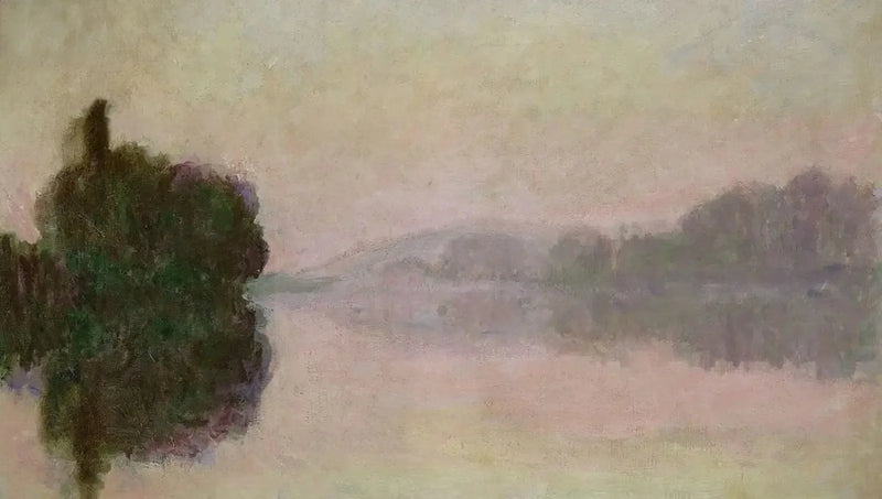 Sekwana w Port-Villez, efekt wieczoru - Claude Monet