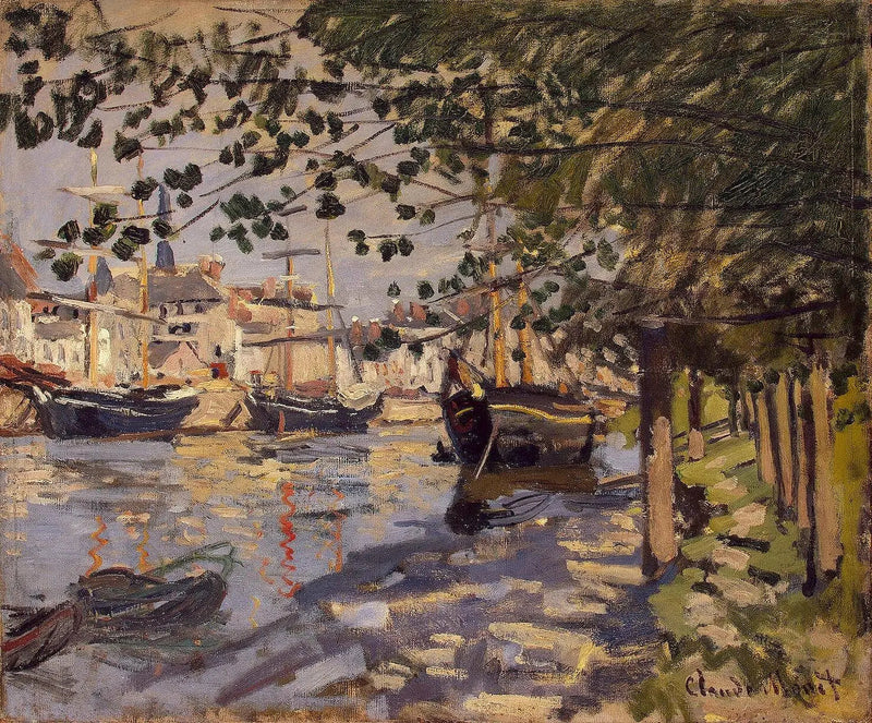 Sekwana w Rouen - Claude Monet