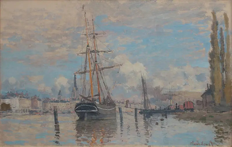 Sekwana w Rouen - Claude Monet
