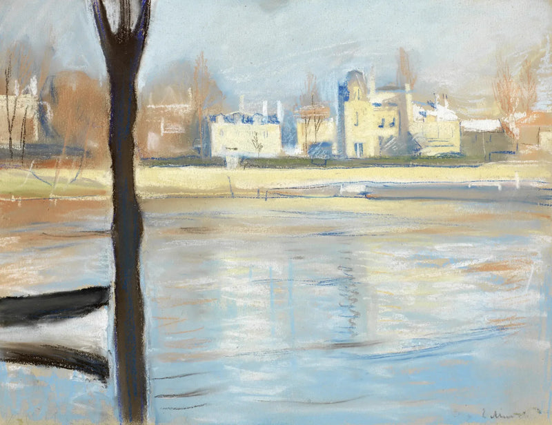 Sekwana w Saint-Cloud - Edvard Munch
