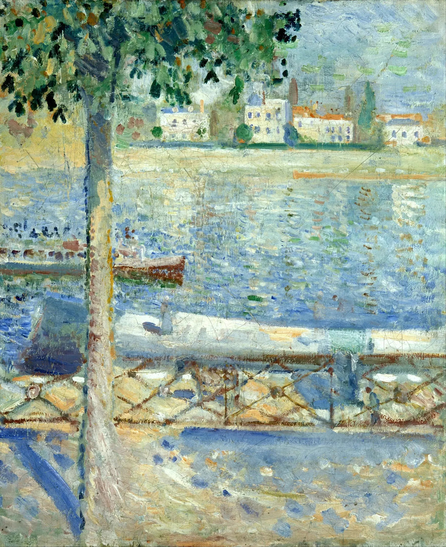 Sekwana w Saint-Cloud - Edvard Munch