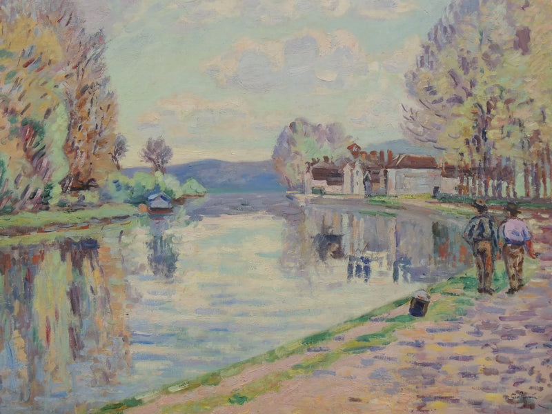 Sekwana w Samois - Armand Guillaumin