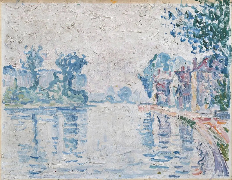 Sekwana w Samois - Paul Signac
