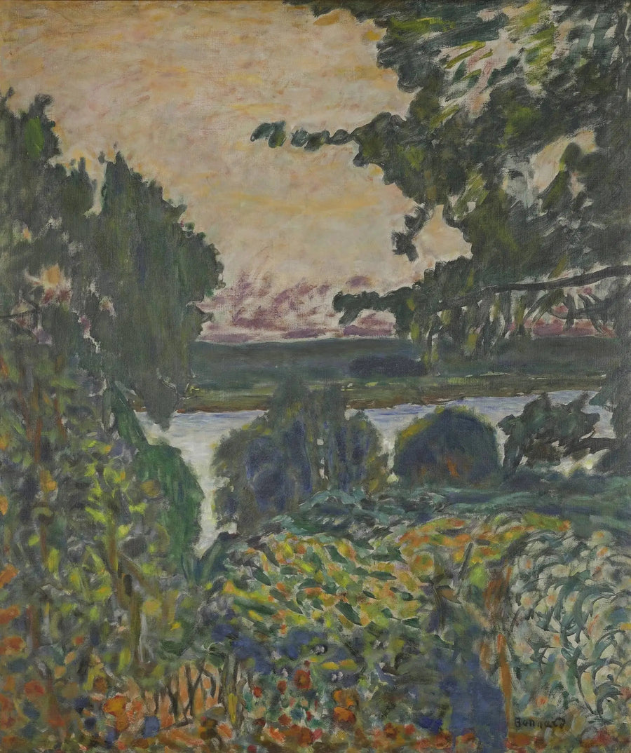 Sekwana w Vernon - Pierre Bonnard