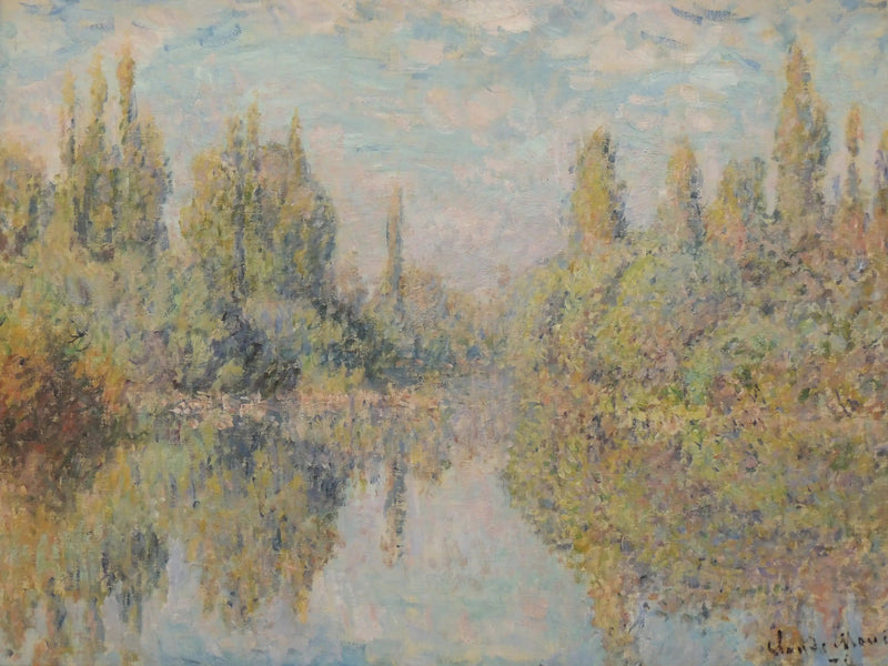 Sekwana w Vetheuil - Claude Monet