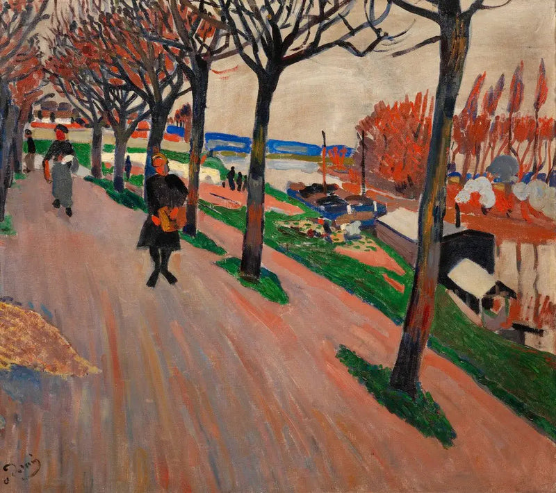 Sekwana w Pecq - André Derain