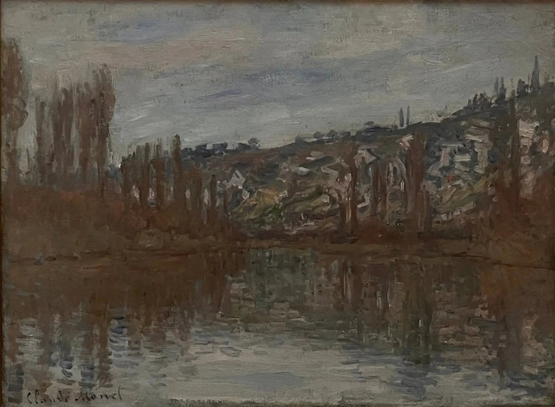 Sekwana poniżej Vétheuil - Claude Monet