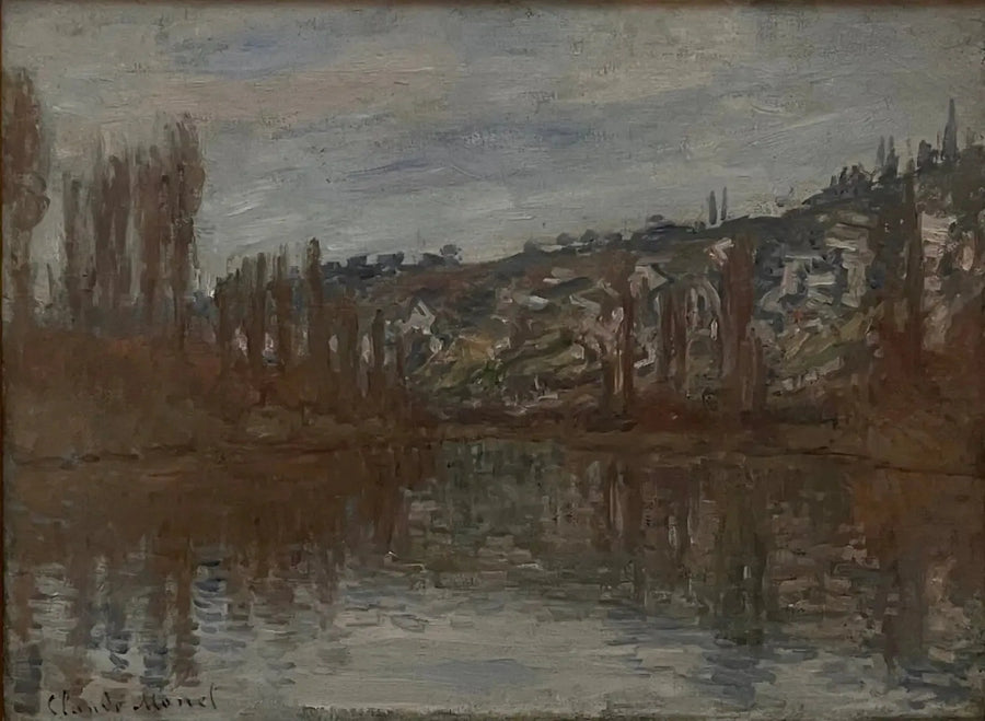 Sekwana poniżej Vétheuil - Claude Monet