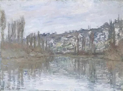 Sekwana poniżej Vétheuil - Claude Monet