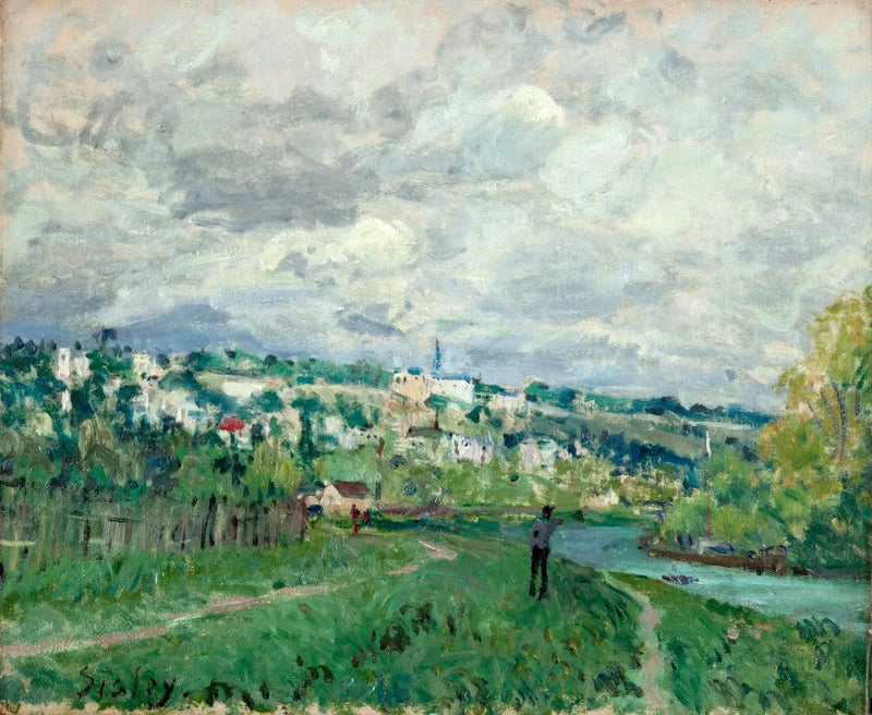 Sekwana w pobliżu Saint-Cloud - Alfred Sisley