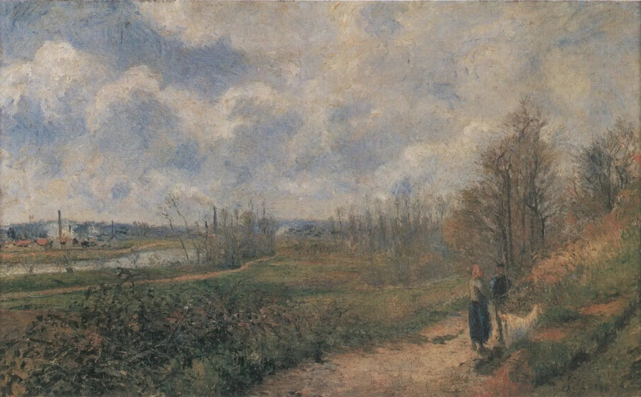 Ścieżka kapusty - Camille Pissarro