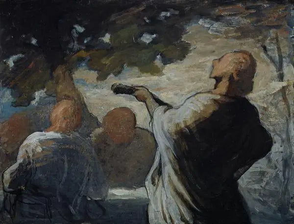 La Sérénade - Honoré Daumier - Alpha Reproduction
