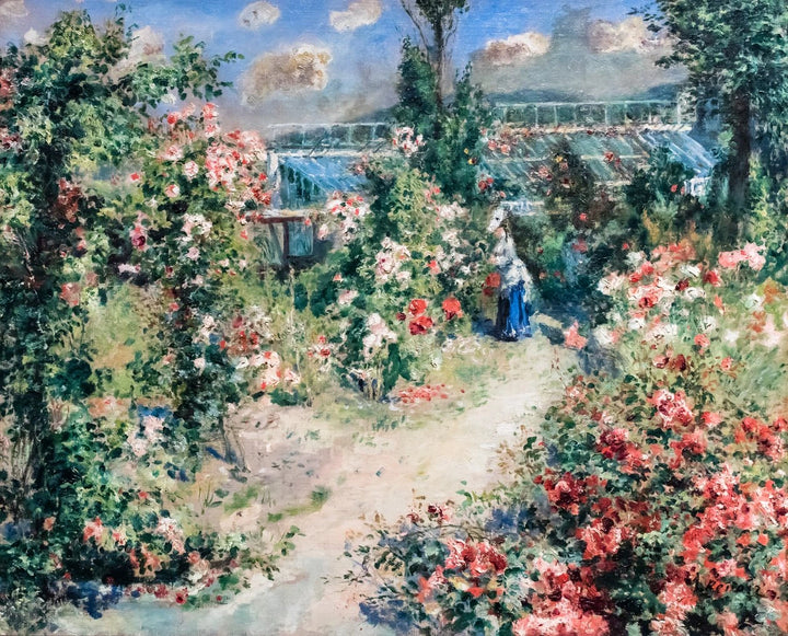 La Serre, około 1876 - Pierre-Auguste Renoir