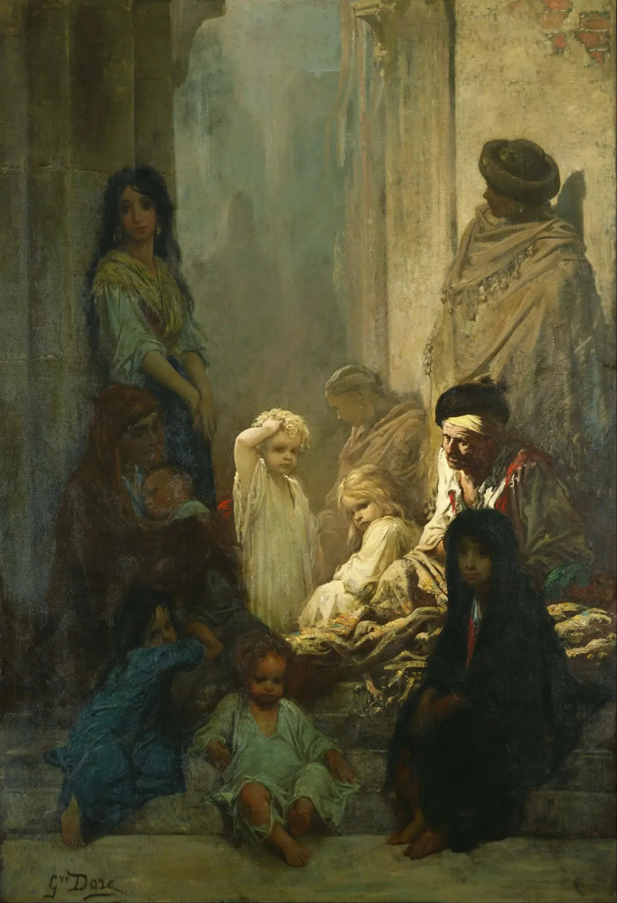 La Siesta, Pamięć Hiszpanii - Gustave Doré