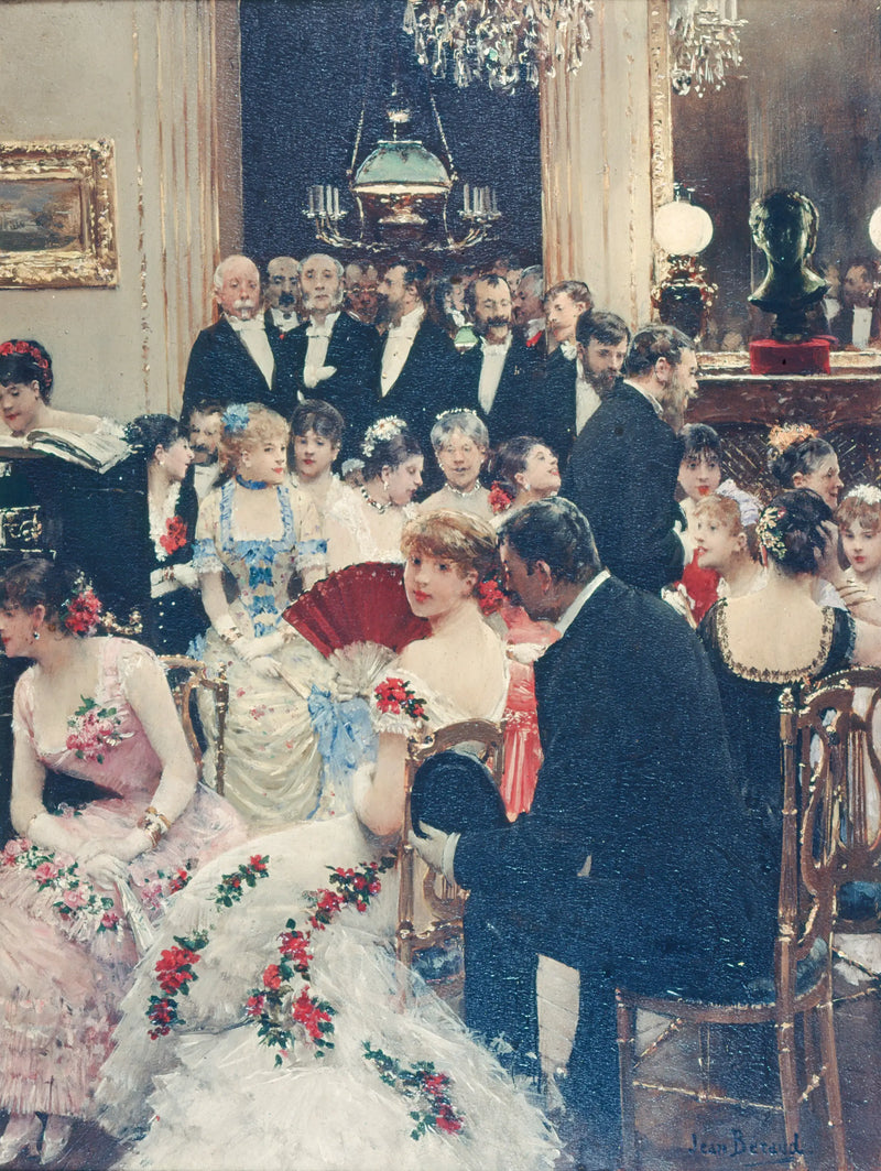 Wieczór. Wokół pianina - Jean Béraud