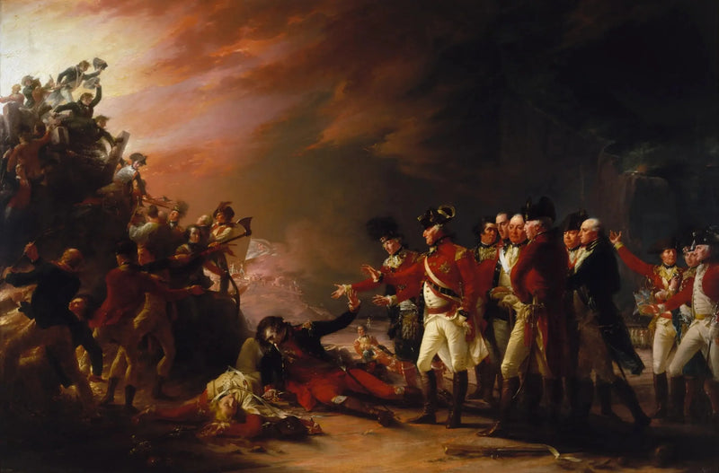 Wyjście garnizonu Gibraltar rano 27 listopada 1789 - John Trumbull