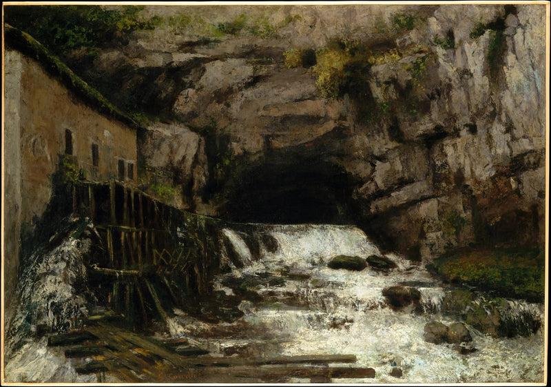 Źródło miłości - Gustave Courbet