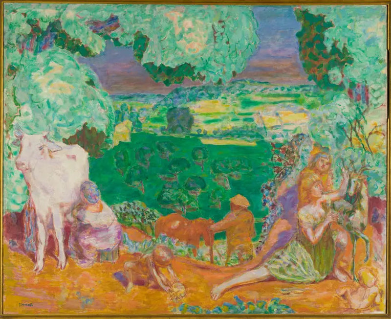 Symfonia pasterska - Pierre Bonnard