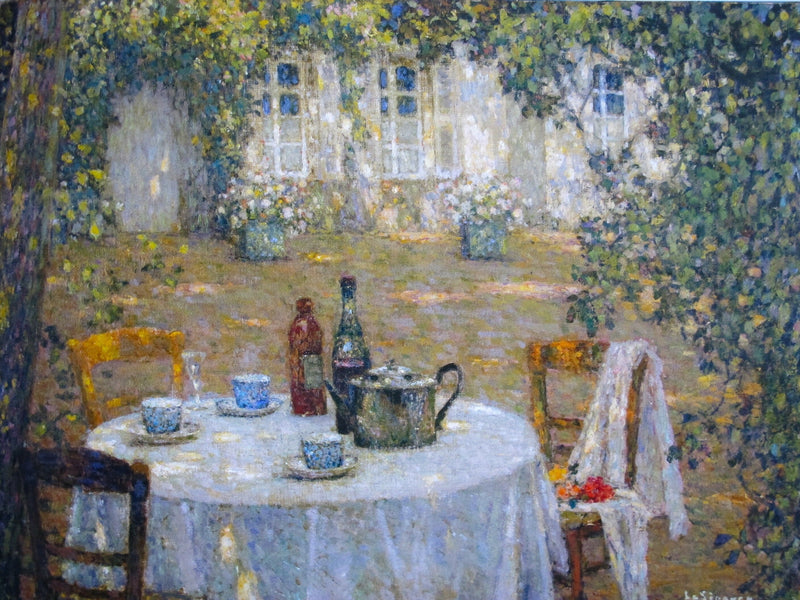 Stół na słońcu - Henri Le Sidaner