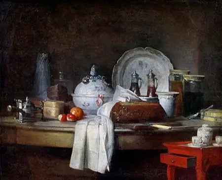 Stół biurowy - Jean Simeón Chardin