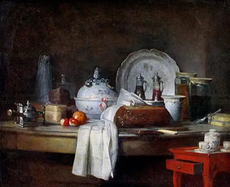 Stół biurowy - Jean Simeón Chardin