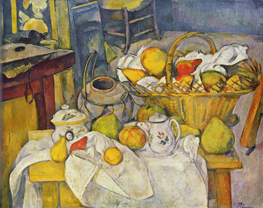 Stół kuchenny - Paul Cézanne