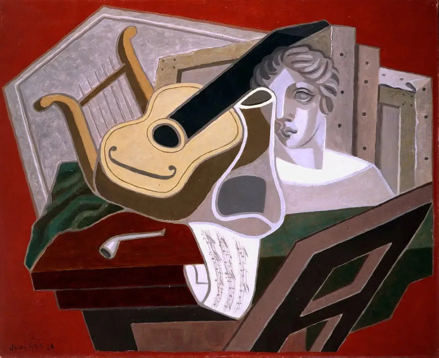 Stół muzyka - Juan Gris