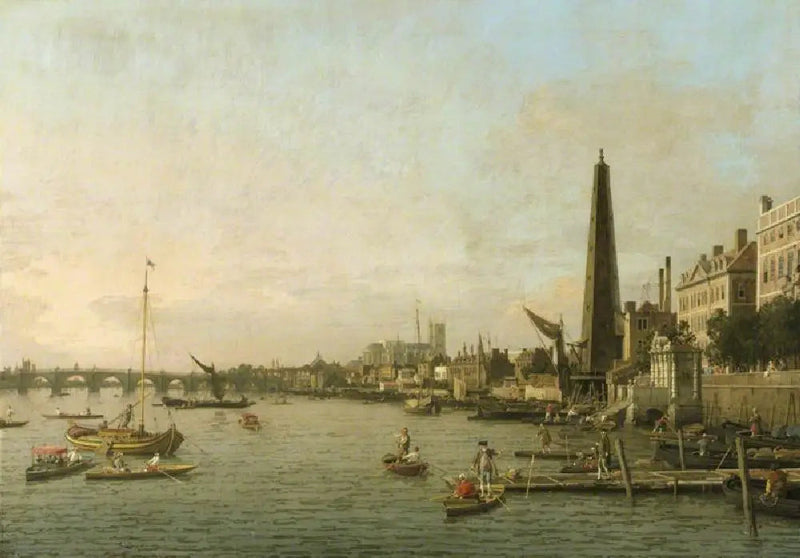 Tamiza w Westminster - Canaletto