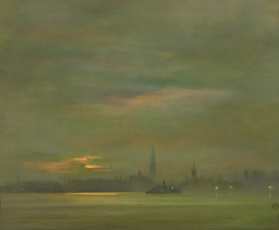 Tamiza, wieczorem - James Abbott McNeill Whistler