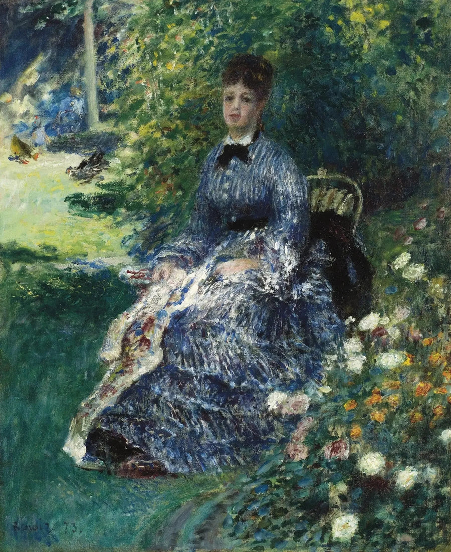 Gobelín w parku - Pierre-Auguste Renoir
