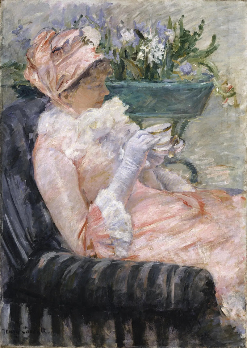 Filiżanka herbaty - Mary Cassatt