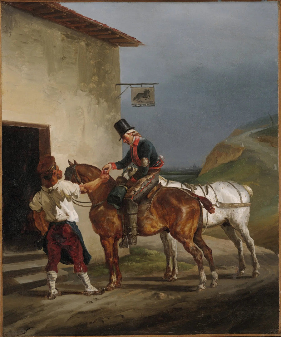 Tawerna Białego Konia - Théodore Géricault