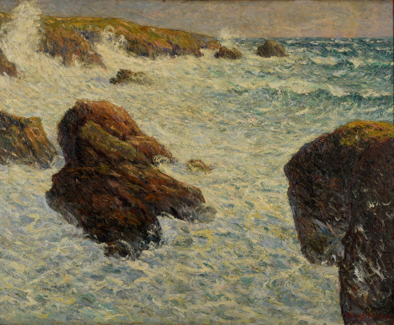 Burza w Quiberon - Maxime Maufra