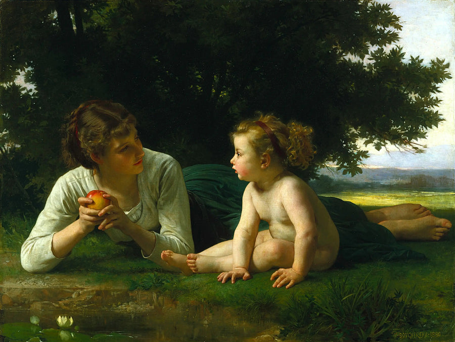 Kuszenie - Bouguereau