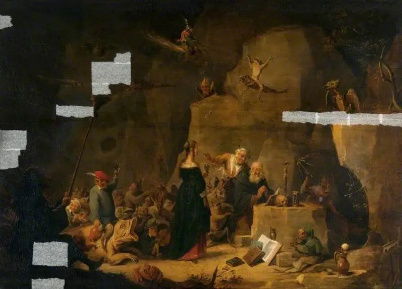 Pokusa Świętego Antoniego - David Teniers Młodszy
