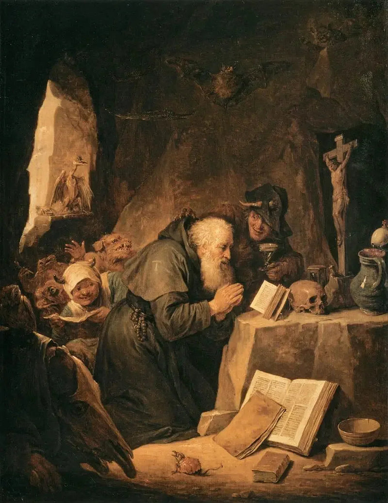 Pokusa świętego Antoniego - David Teniers Młodszy