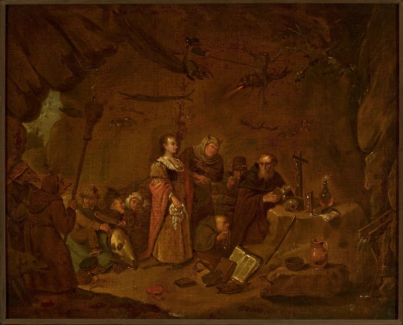Pokusa świętego Antoniego - David Teniers Młodszy