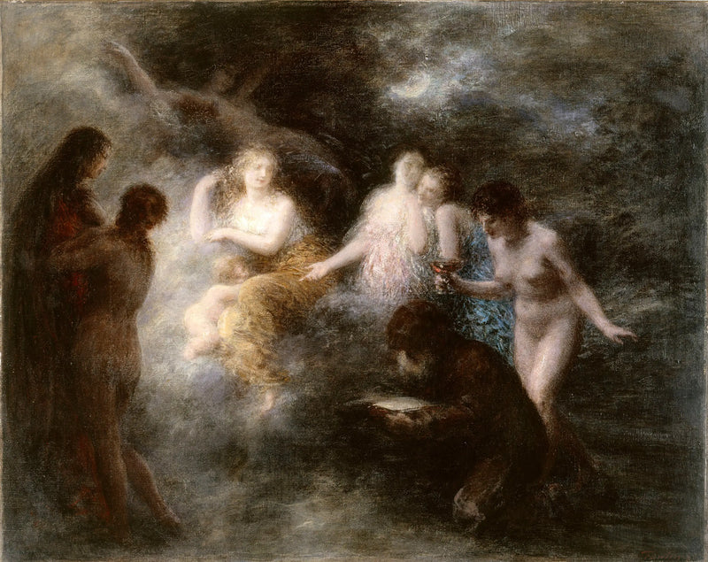 Pokusa świętego Antoniego - Henri Fantin-Latour