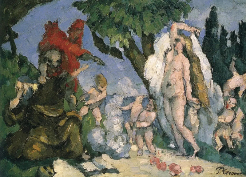 Pokusa św. Antoniego - Paul Cézanne