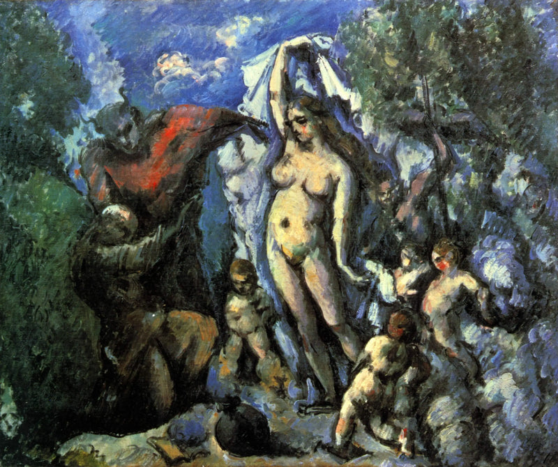 Pokusa św. Antoniego - Paul Cézanne