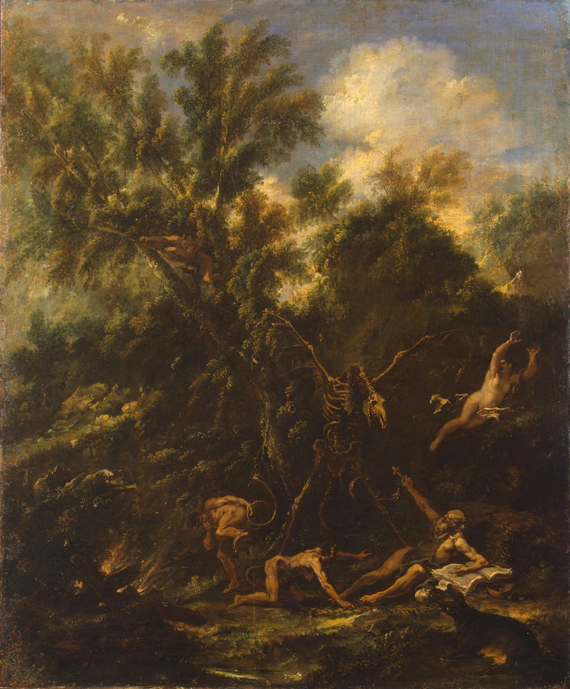 Tęsknota świętego Antoniego - Sebastiano Ricci