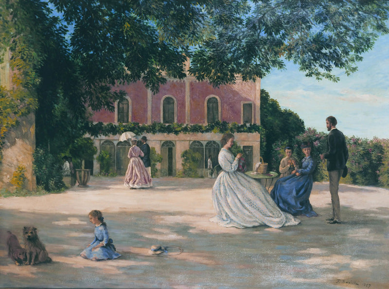 Taras w Méric - Frédéric Bazille