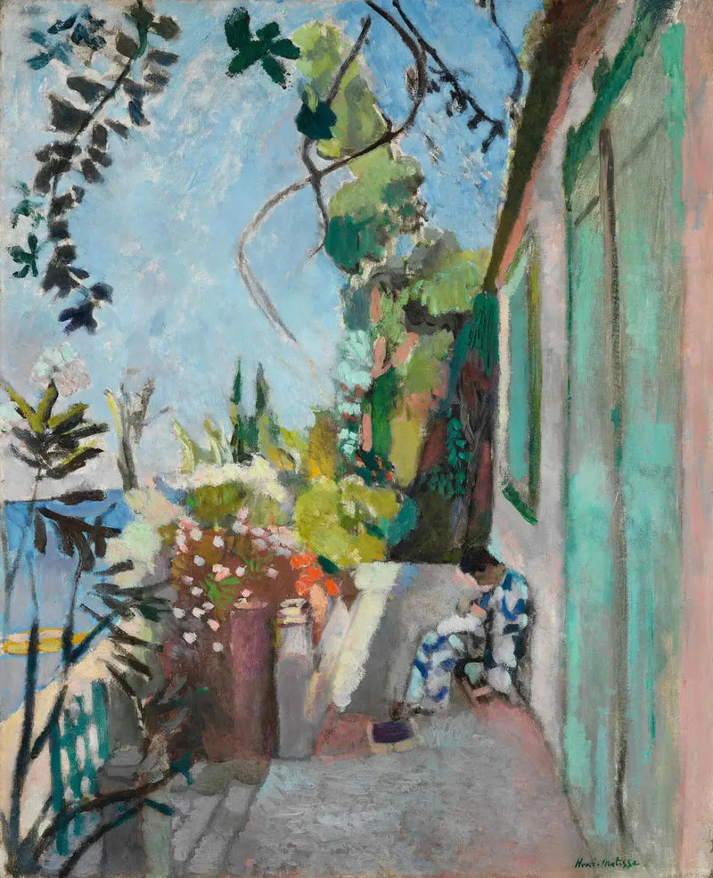 Taras, Saint-Tropez - Henri Matisse