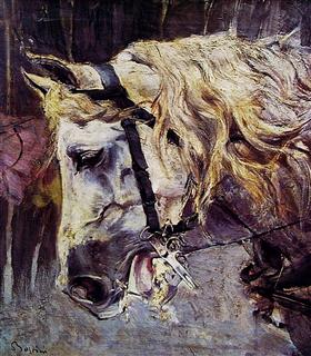 Głowa konia - Giovanni Boldini