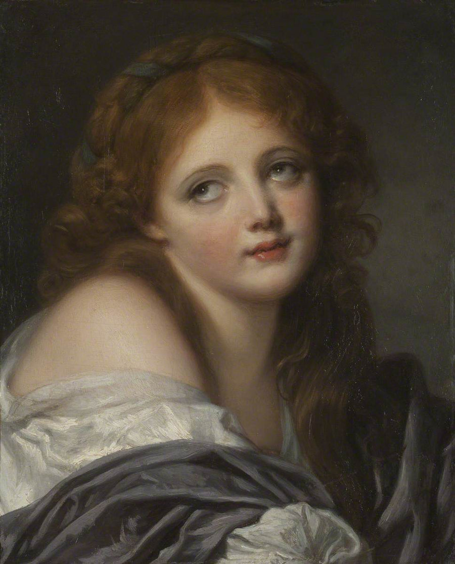 Głowa dziewczyny - Jean-Baptiste Greuze
