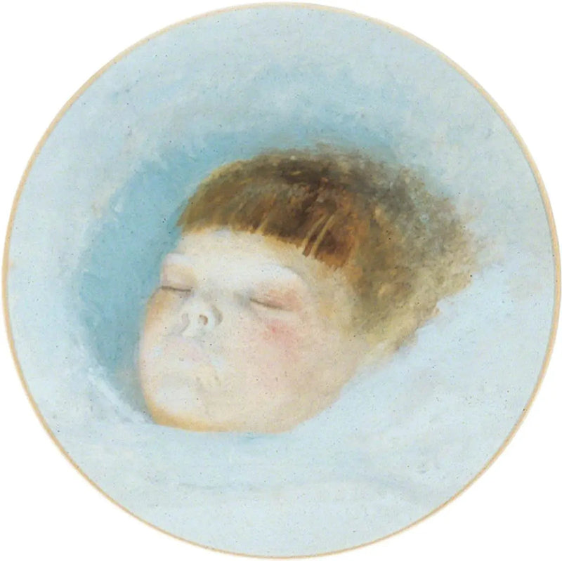 Głowa Gertrude Grimshaw - John Atkinson Grimshaw