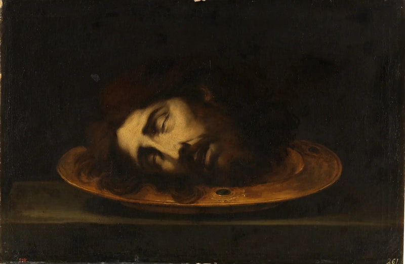 Głowa świętego Jana Chrzciciela - Bartolomé Esteban Murillo
